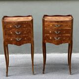 Pair of Louis XV style bedside tables