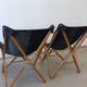 Pair of butterfly chairs