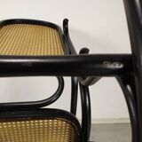 Rocking-chair curved wood