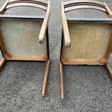Pair of vintage Scandinavian chairs