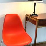 4 Charles Eames DSS chairs for Vitra, Poppy Red