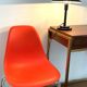 4 Charles Eames DSS chairs for Vitra, Poppy Red