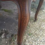 Louis XV style oak table with extension