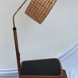 Lampadaire vintage et table de lecture de BRNO