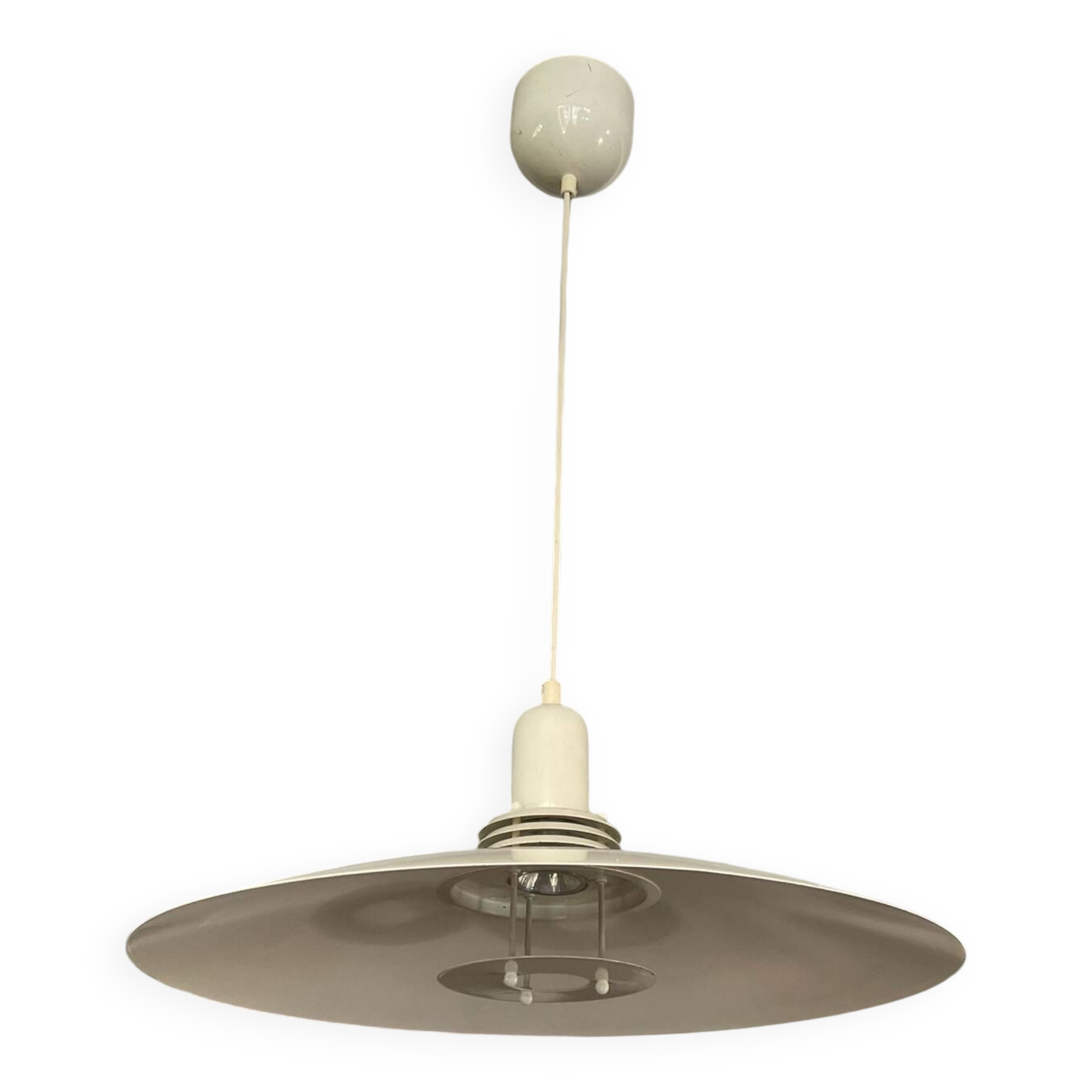 Happy Light Holland saucer pendant light from the 80s