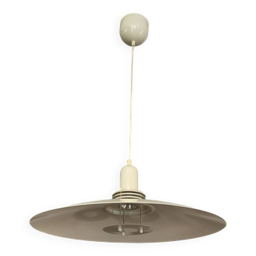 Suspension soucoupe Happy Light Holland années 80