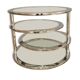 Table basse 4 plateaux, circa 1980