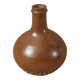 Vintage sandstone ceramic soliflore vase handcrafted bohemian Scandinavian country decoration