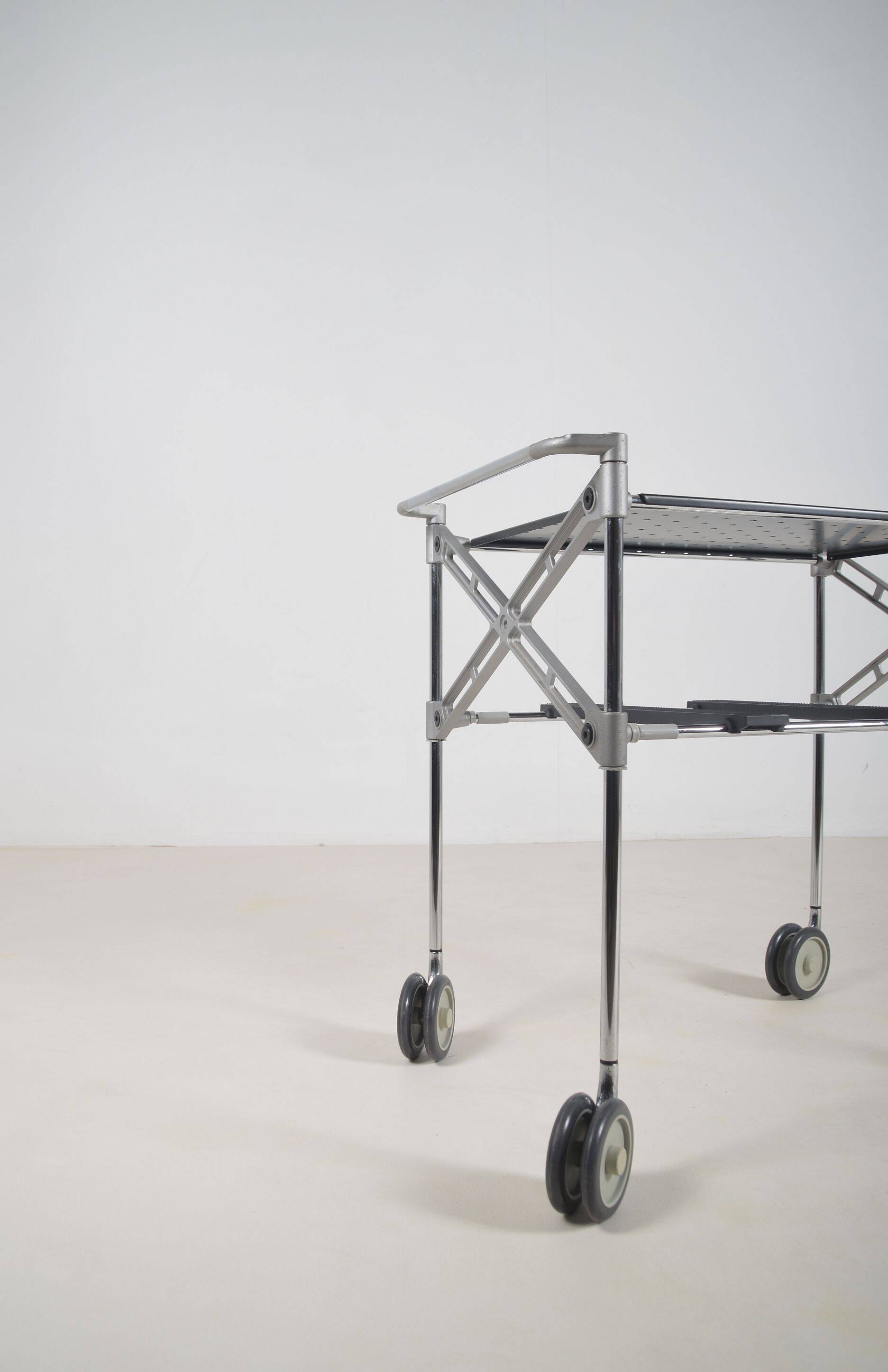 Kartell Oxo trolley designed by Antonio Citterio & Glen Oliver Löw, 1980s