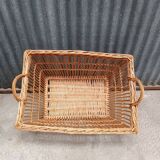 Laundry Basket - Vintage Rattan Wicker Chest