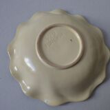 Flower-shaped sandstone dish