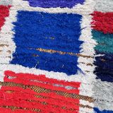 Tapis chambre moderne berbere boucherouite