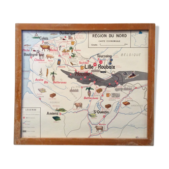 School poster Northern, Eastern Region 1960 vintage