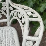 Victorian peacock style armchair