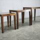 Severin Hansen Nesting Tables for Haslev, Denmark, 1960s