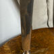 Pair of silver-plated candlesticks