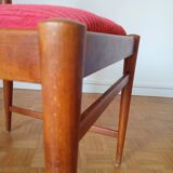 Six vintage scandinavian chairs from the 60s