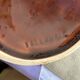 Vintage Vallauris cup blue green brown lava