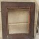 Old wooden frame