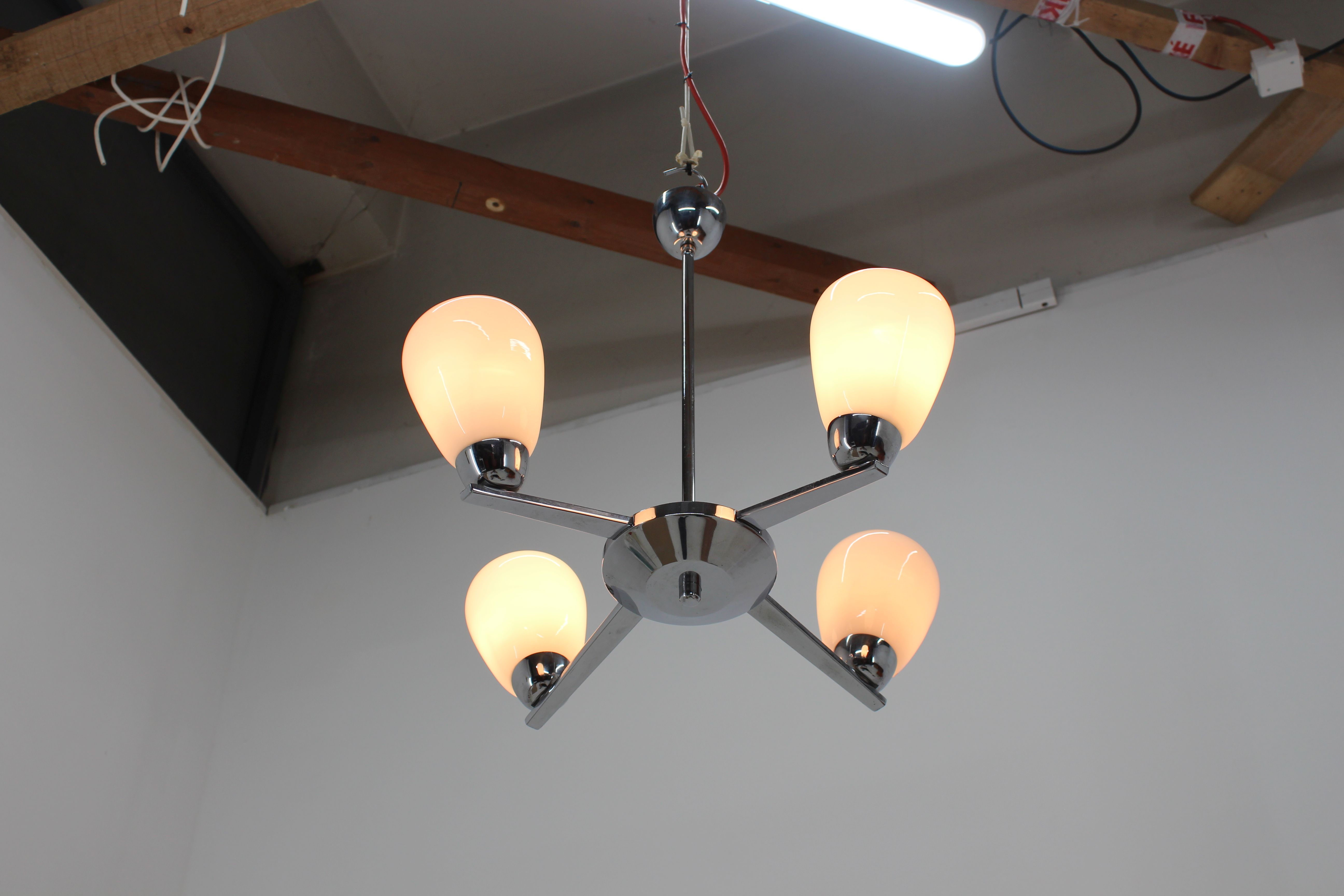 Mid-Century Chandelier, 1950s