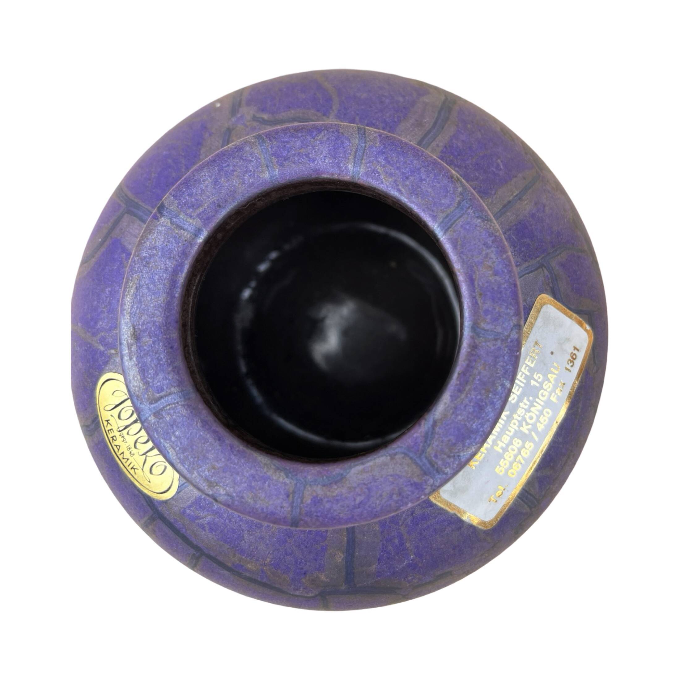 Petit vase en céramique, Jopeko Keramik, Allemagne, années 1970.