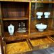 Unique art deco cabinet with drawers. Poland 1950s