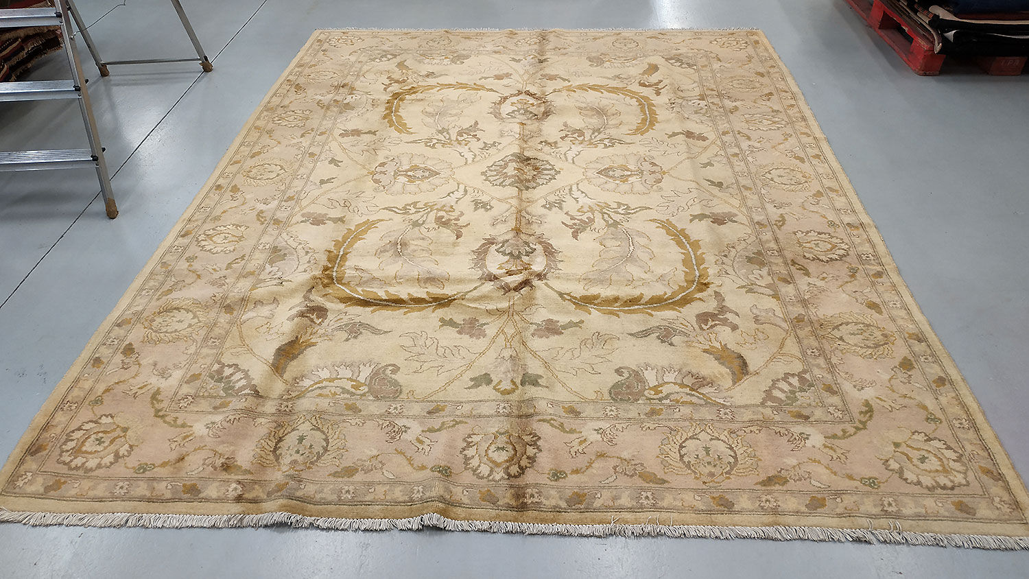 Oriental living room rug "chobie" extra fine entirely handmade