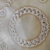 Wooden and ceramic trivet