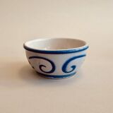 Set of 10 vintage blue bowls