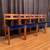 Set of four Asko Export chairs, Finland, 1960s