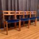 Set of four Asko Export chairs, Finland, 1960s