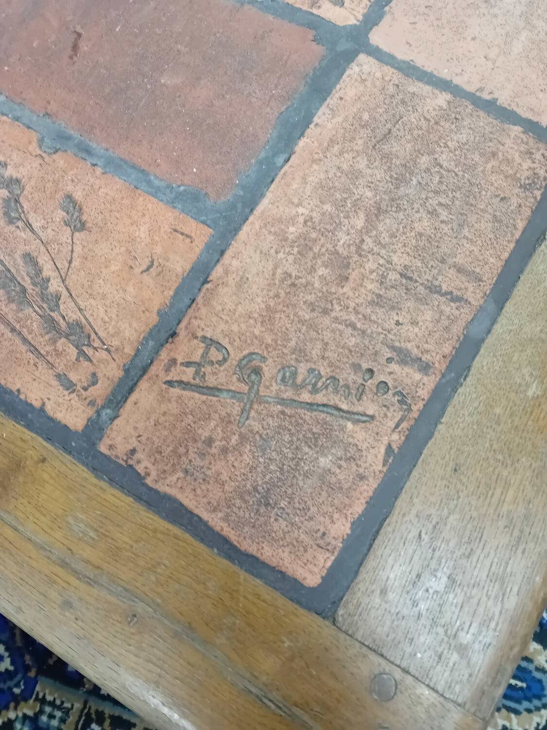 Vintage coffee table by Garnier