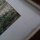 Watercolor signed Thinel, landscape, Marais Poitevin
