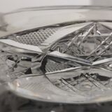 Ancien Cendrier en cristal de bohême Made in Pologne