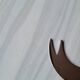Vintage cheese knife signed S.R. Thiers in excellent condition.