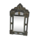 Mirror in brass and blackened wood Louis XIII style around 1880 h: 149 cm