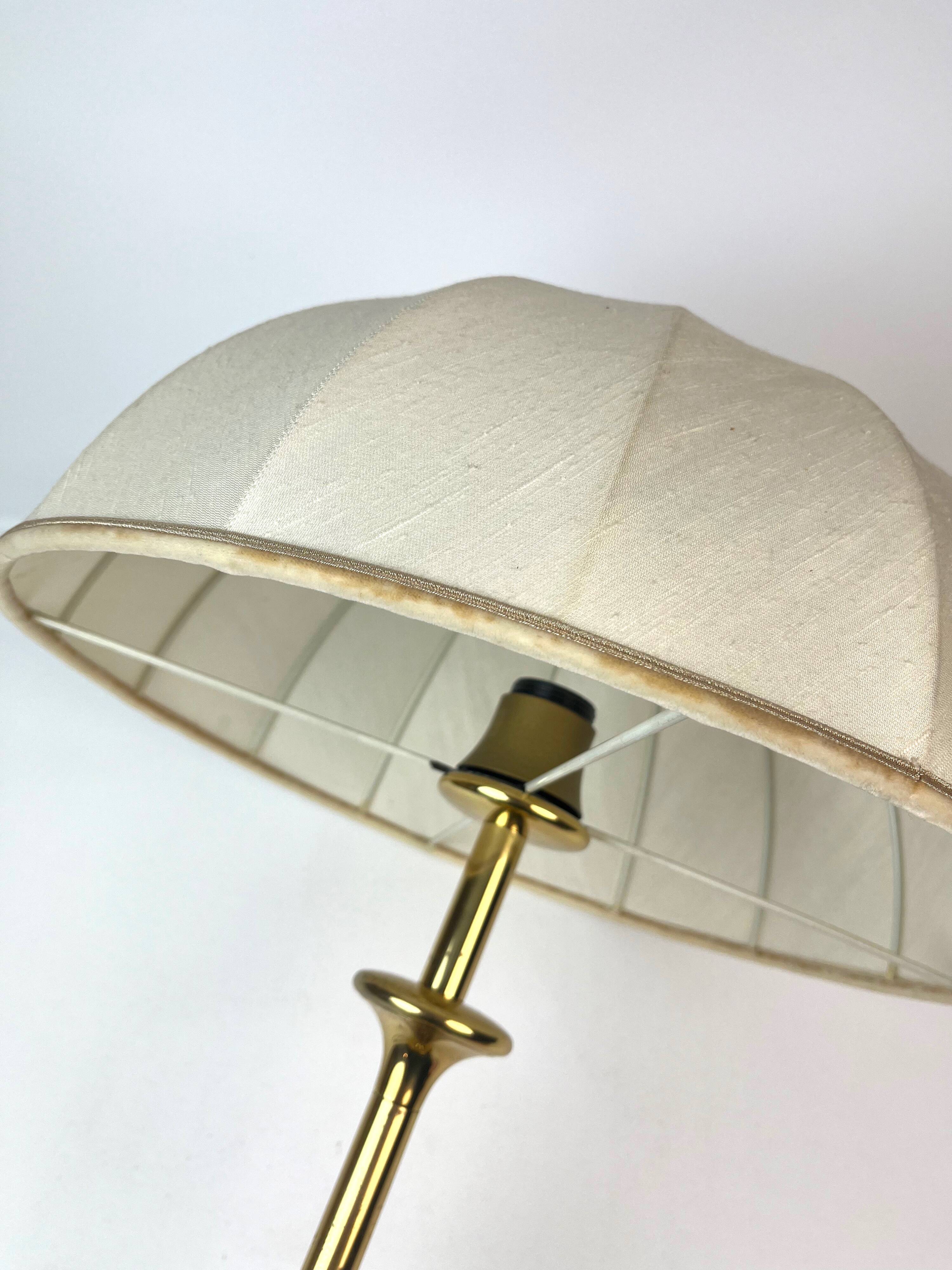 Stunning large Mid Century Mushroom Cocoon Desk Lamp by Hustadt Germany 196