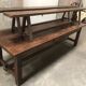 Table and 2 benches
