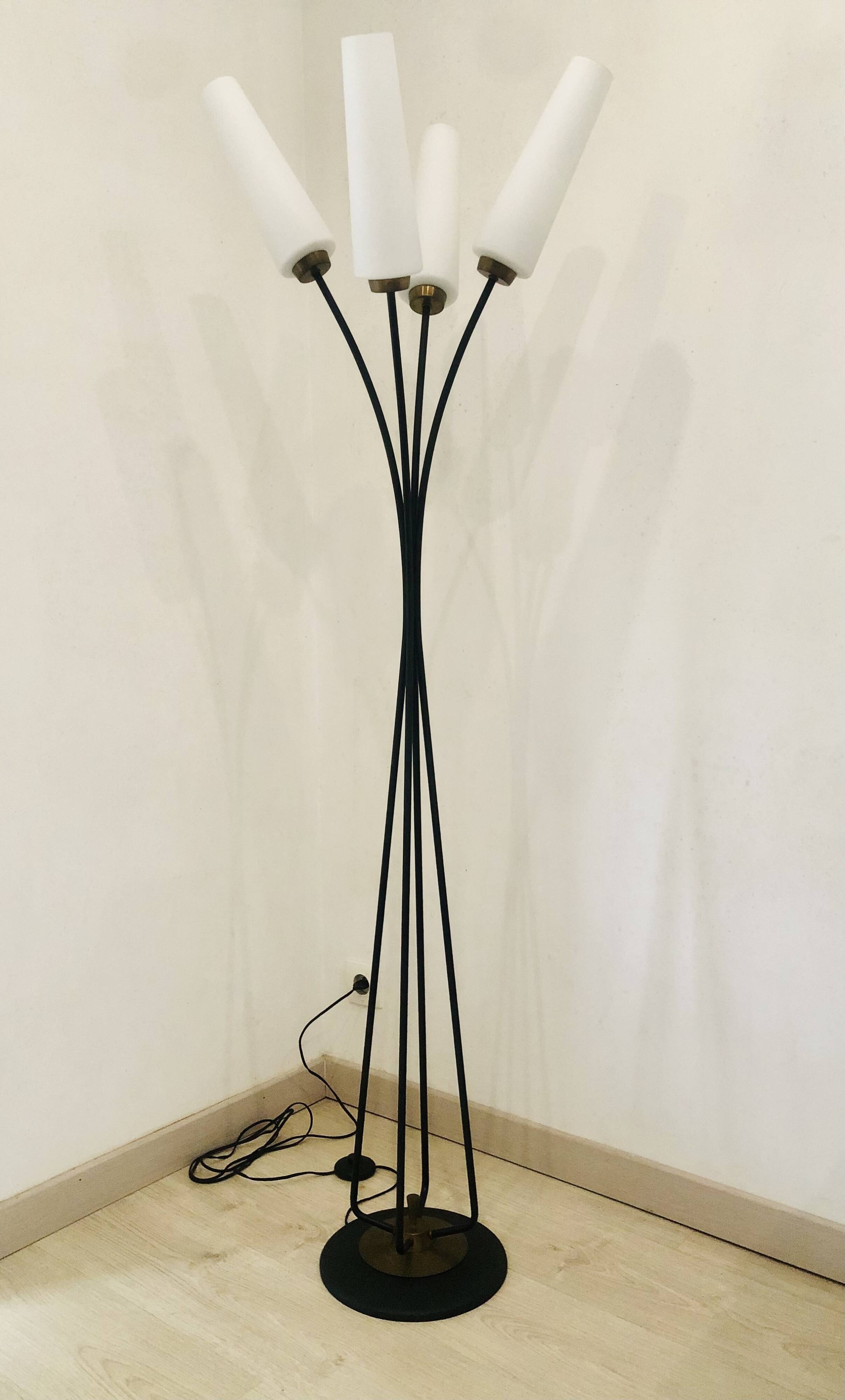 Reed floor lamp dlg Maison Arlus