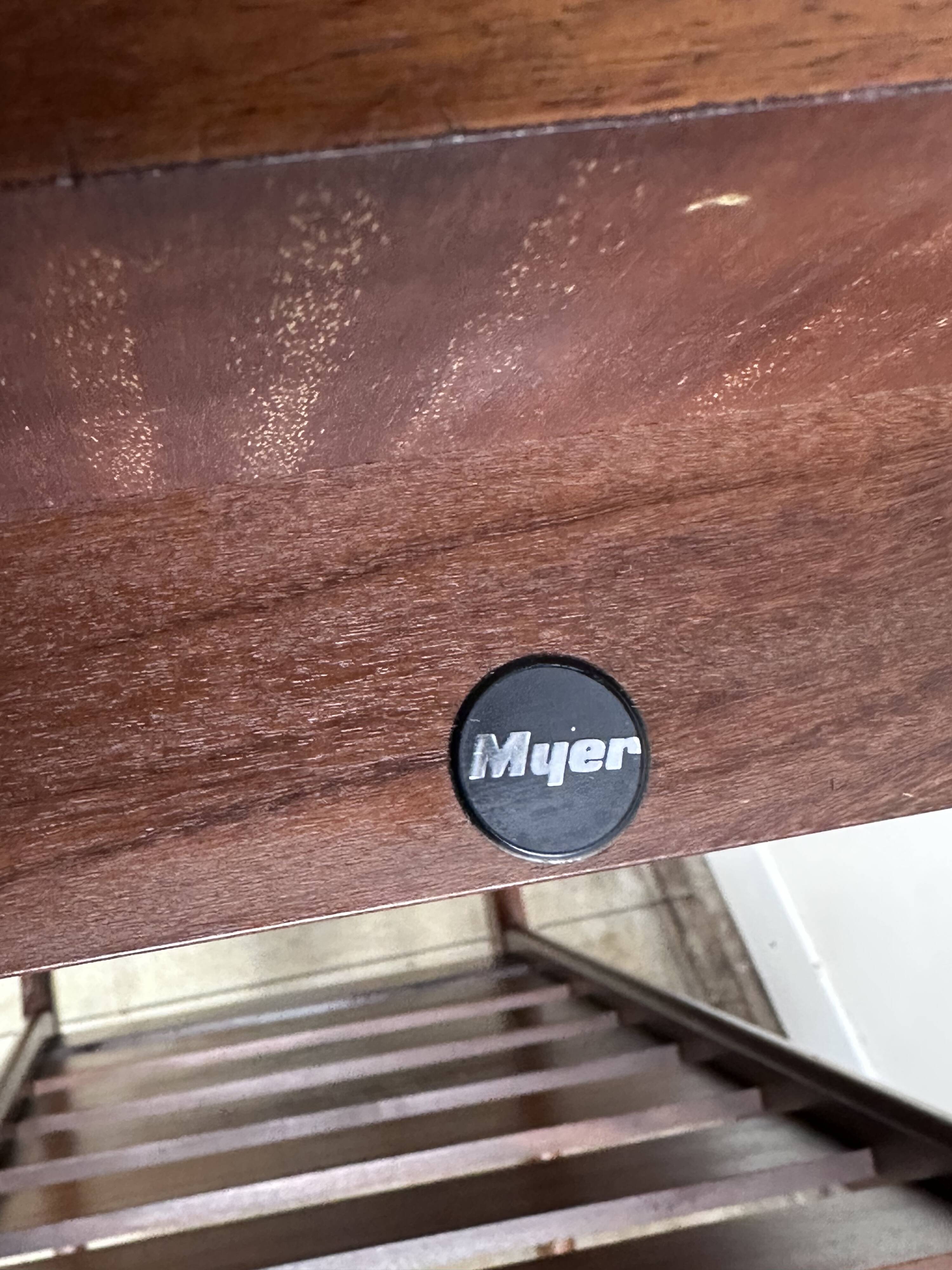 English Myer teak coffee table 1960