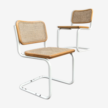 Pair of B32 chairs Marcel Breuer