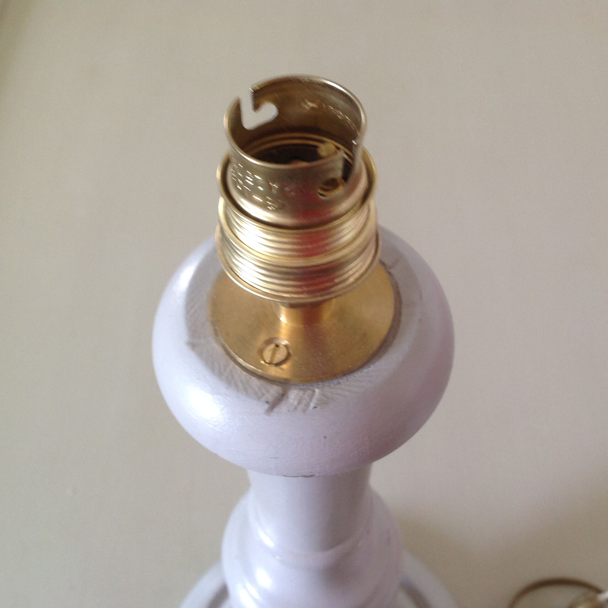 Pied de lampe