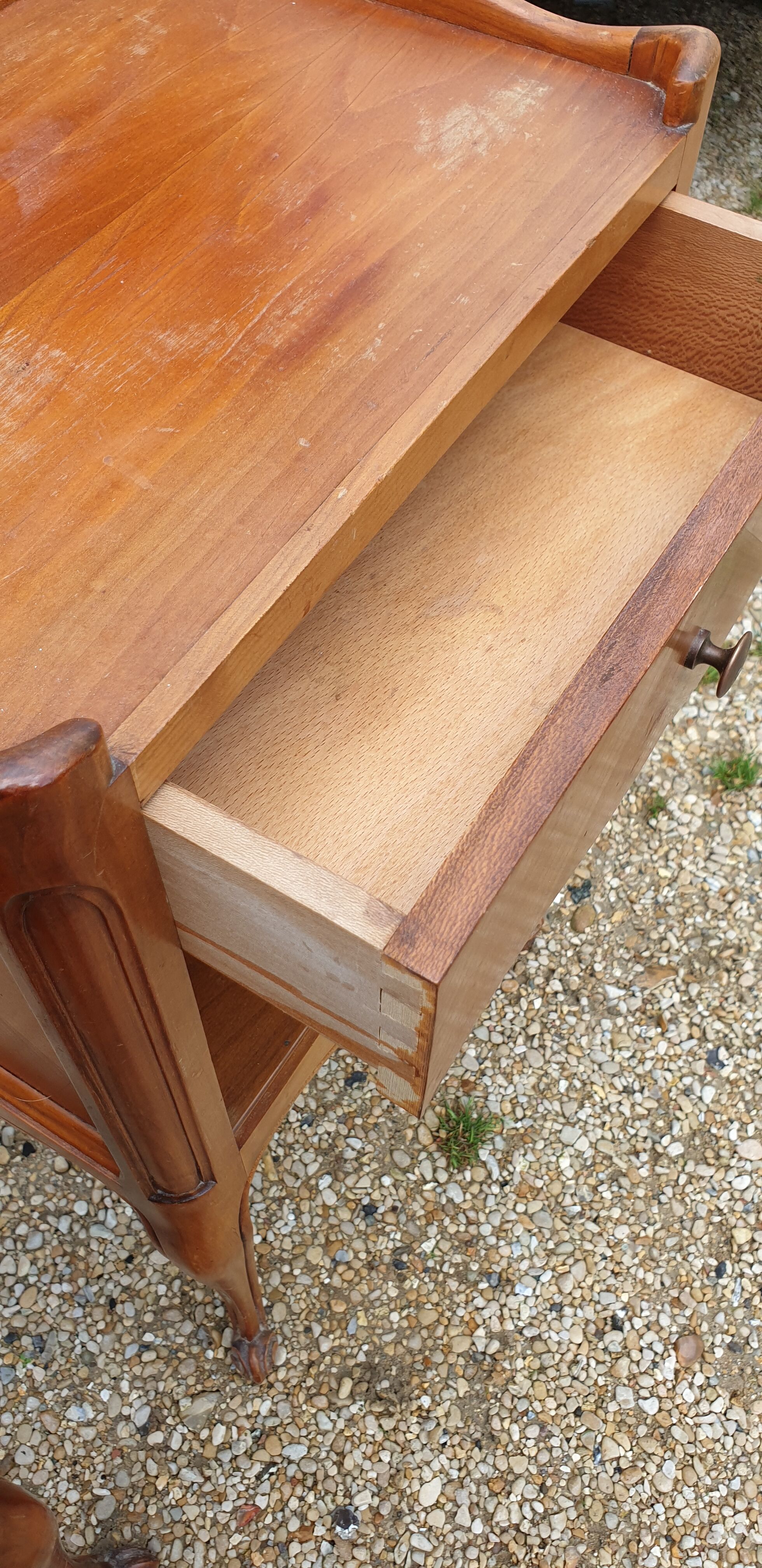 Pair of bedside table Louis XV