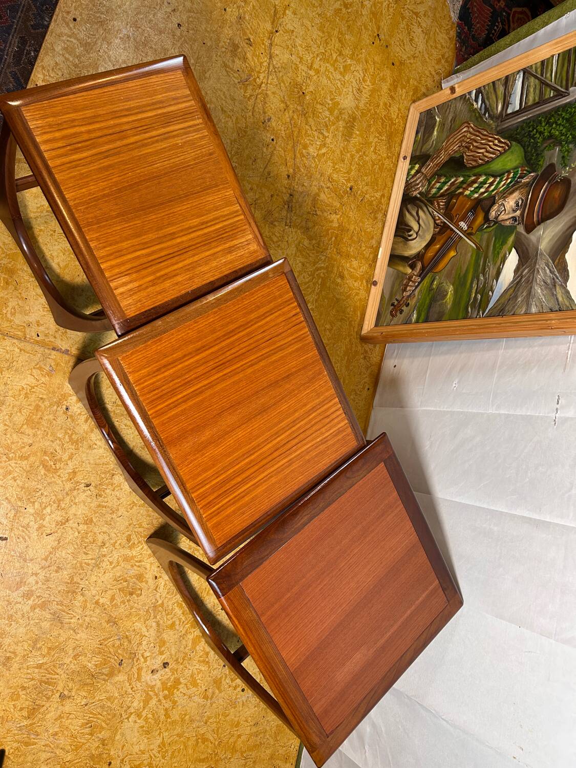 Mid-Century Retro Vintage Teak Nest of Tables by G Plan 1960