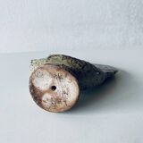 Sandstone rooster signed André Rozay, La Borne
