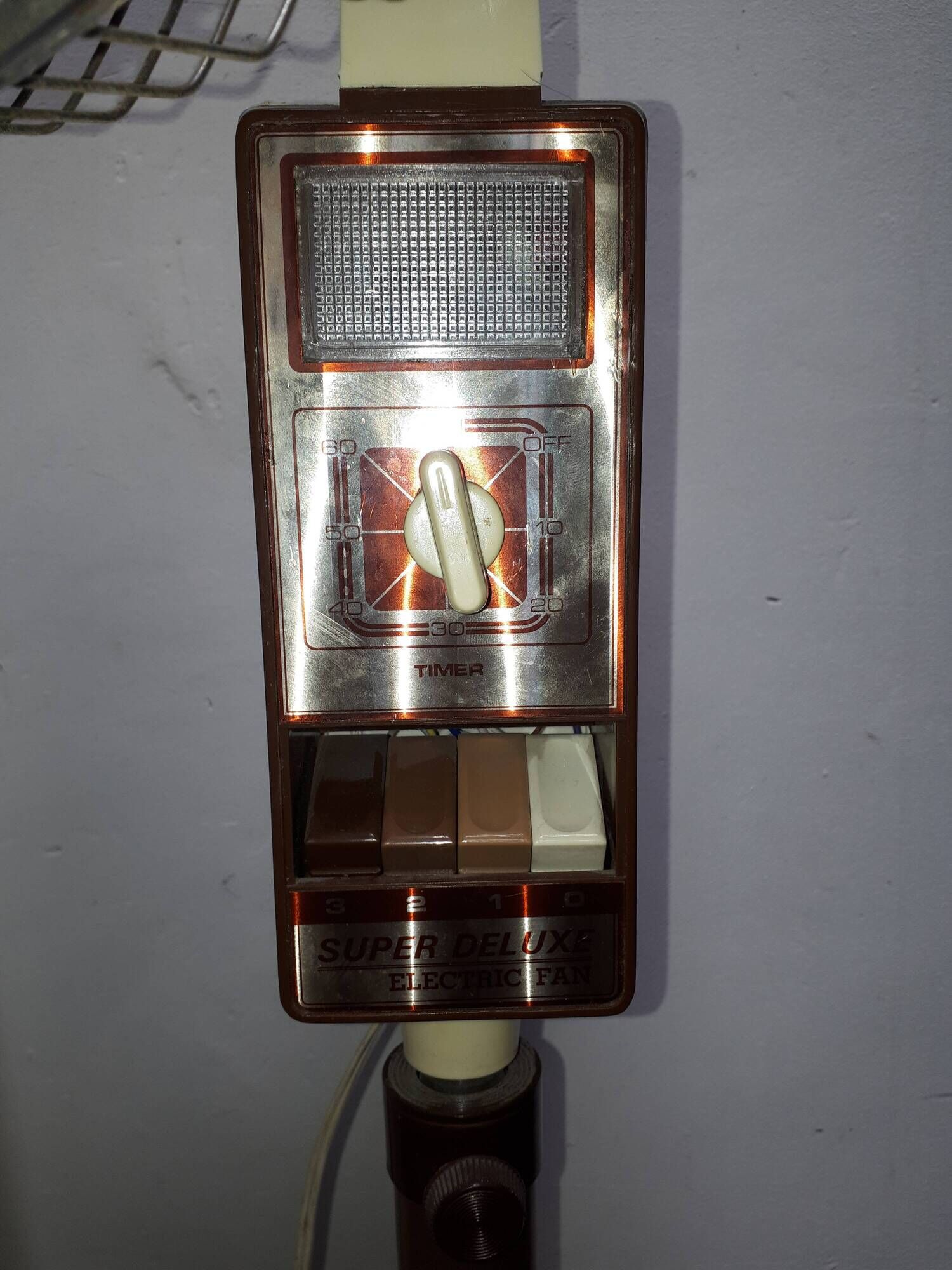 Adjustable stand fan Super Deluxe vintage 1960 1970