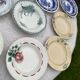 Set of 15 vintage soup plates - Varied earthenware - Vintage charm