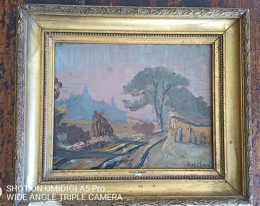 Oil on panel, Jean Louis Chorel, 33x27 cm