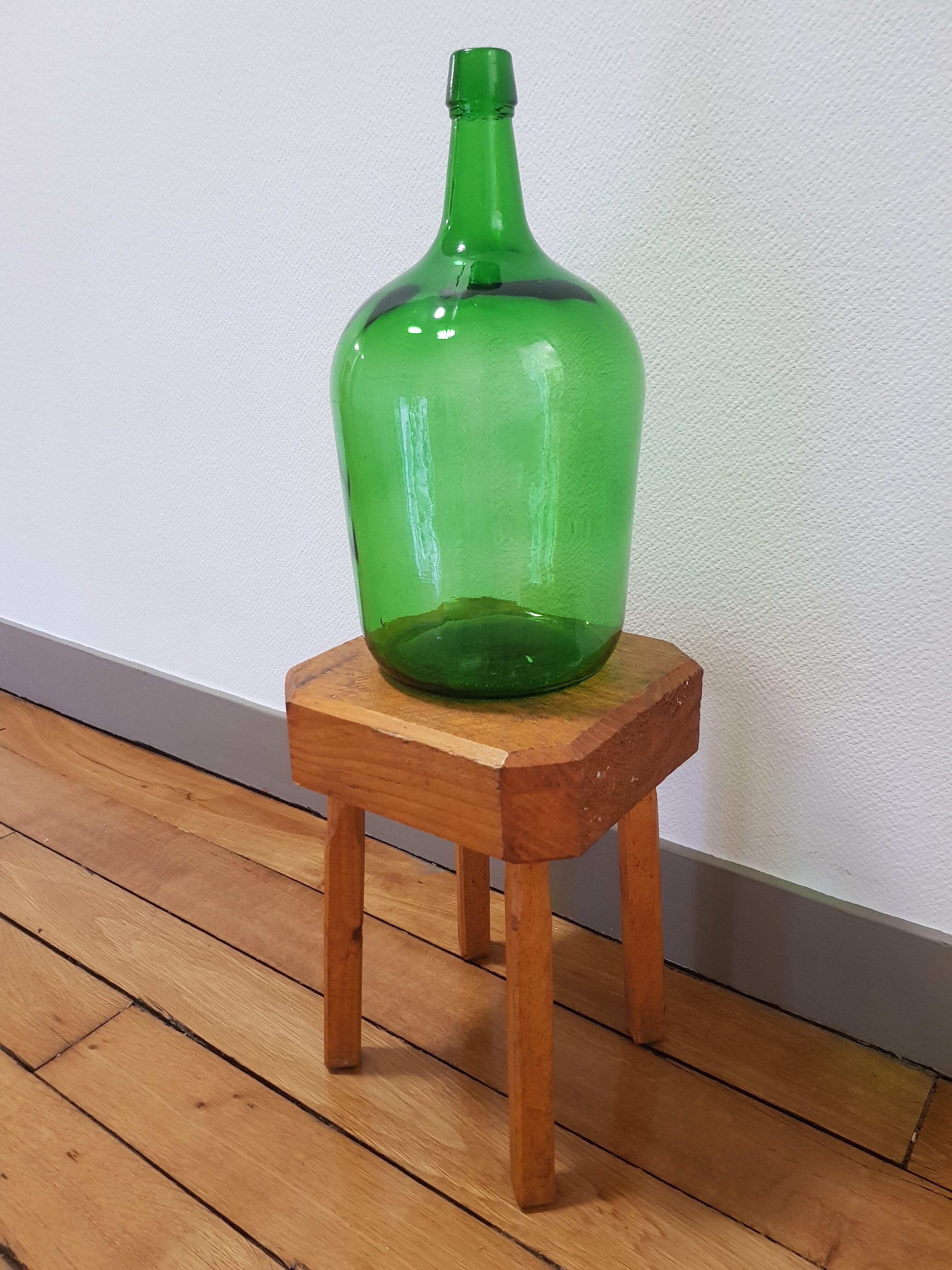 Demijohn 5 litres green