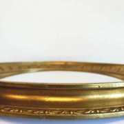 Sun mirror in carved gilded wood, Empire style, 60s.